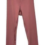 Lululemon  Align High‎ Rise Crop Pants 21" Leggings Rose Pink Women Sz 4 Athletic Photo 0