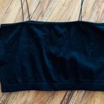 Full Tilt Black Thin Strap Crop Top Photo 0