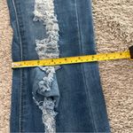 Red Fox  Distressed Blue Flare Jeans Photo 10