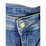 ZARA  Z1975 Mid Rise Slim Fit Jean Stretch Slim 5-Pocket 10 Medium Blue Wash Photo 4