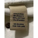 CAbi  Jeans Womens Size 10 White‎ Denim Straight Leg Casual Pants Photo 5