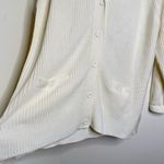 Blair Vintage  Cardigan Sweater Women’s Size XL Cream Grannycore Cozy Neutral Photo 2
