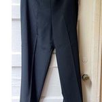 Vintage 90s Clio black boho Indian floral embroidered leg capri pants Size 14 Photo 0