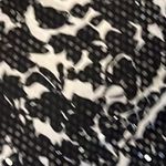 Sequin top. Great for work evening transition. Medium. Black/white Black Photo 1