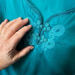 Calypso St. Barth Calypso for Target size 14 teal blue shift dress. Photo 3