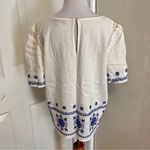 Loft  Embroidered Top Photo 3