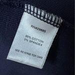 Pendleton  open front navy cotton vest size small Photo 2