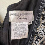 Papell Boutique  Evening Beaded Silk Top Size M‎ Photo 1