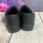 Abeo Flora BIO System Clogs Slip Resistant Black Tooled Leather Women Sz 7.5 N Photo 2
