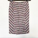 Carlisle  Tweed Boucle Multicolor Pencil Skirt Size 2 Photo 7