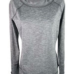 Victoria's Secret ‎ VSX Sport Funnel Neck Pullover Gray Cowl Sweatshirt Size S Photo 0