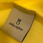 Dudley Stephens Highland Highlow Yellow Terrycloth Pullover Sweatshirt Top Small Photo 6