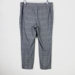 Talbots Chatham Black & White Plaid Slim Leg Trouser Pants Photo 1