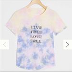 Anthropologie Tie Dye Graphic T-Shirt Size XS New With Tags Photo 5