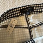 Talbots Denim Pencil Skirt Gingham Black and White 8 Petite NEW NWT Photo 3