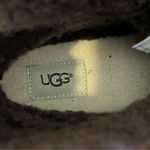 UGG  Fraser Exposed Fur Stout Water-resistant Leather Combat Boots Size 7.5 Women Photo 9