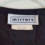 Vintage Mirrors Black & Gold Patchwork Vest Size M Photo 3