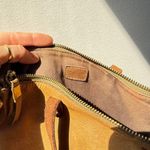 Madewell Small Transfer Tote Tan leather Hand bag with a boho touch š„ Photo 2