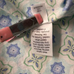 Croft & Barrow Geometric Button Up Shirt Green Large Photo 10