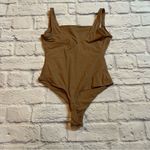 SKIMS  tan brown SQUARE NECK BODYSUIT  M Photo 1