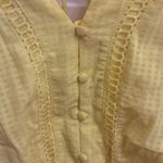 Mi Ami Francesca's Yellow Blouse Top Photo 2