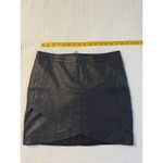 Mossimo Mini Skirt Black Texture Size 10 Biker Rock Punk Gothic Photo 2