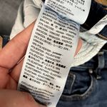 Levi's 711 skinny jeans cotton pants denim medium wash distressed pockets blue Photo 5