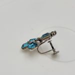 Vintage Bogoff Rhinestone Clip Photo 2