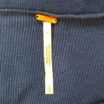 Free People  Lace Shoulder Ribbed Long Sleeve Shirt Size L Photo 4