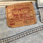 Levi's Levi’s Vintage 505 Light Blue Denim Shorts size 32 Photo 9