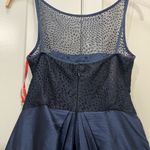 Monique Lhuillier ML Navy Blue Francesca Gown Size 4 US $900 Photo 5
