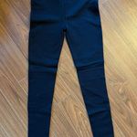 Tinseltown Denim Couture Black Moto Leggings Ribbed Knee Detail Women’s Size S Photo 1