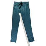Natori Heather Turquoise Blue Soft Lounge PJ Pants Drawstring Waist Size Small Photo 2