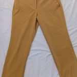 New York & Co. Mustard Ankle Dress Pants – Size 8 Stretch Photo 0