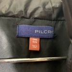 Pilcro   by Anthropologie, Black Puffer Vest, open side tie, one size fits all Photo 2