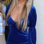 Pretty Little Thing Velvet Dress Photo 2