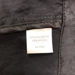 J.Jill Packable Trench Rain Coat Women L Black Smocked Grunge Boho Feminine Y2K Photo 9