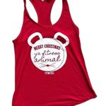 Womens Fitness Tee Co Merry Christmas Y Filthy Animal Racerback Tank Top Photo 0
