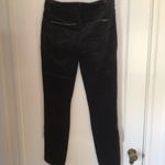 White House | Black Market WHBM Velvet Mid Rise Skinny Jeans in Black Smoke sz 2 Photo 5