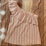Sweet Wanderer 3/$22🌞  One Shoulder Striped Blouse Photo 1