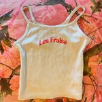 Cotton On les fraise french strawberry coquette y2k graphic print tank top cami Photo 0
