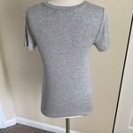 J.Crew Perfect Fit Tee Gray V Neck Short Sleeves Size Large Photo 5