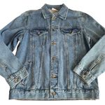 Nickelodeon 90s Rugrats Hey Arnold Ren Stimpy Oversized Denim Jacket Size Large Photo 1