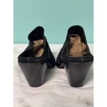 Coldwater Creek  Leather Slip-On Mules Black Suede Size 7‎ Women's Shoes S-653 Photo 1