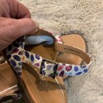 Vionic  Sandals Citrine Ella Flats Size 8 Comfort Multi‎ Color Leather Sling Back Photo 5