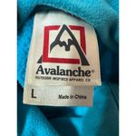 Avalanche  Women's Blue Quarter-Zip Pullover Fleece Jacket Outdoor Active Wear Photo 4