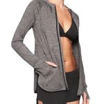 Athleta Baja UPF Grey Full Zip Up Jacket Size XS Photo 0