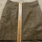 Free People  Gorgeous Vegan Coco Mini Skirt Sz 0 Photo 9
