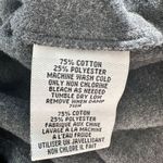 Eileen Fisher  M turtleneck gray cotton blend Fleece sweater Photo 3