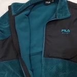 FILA  Sport Turquoise Waffle Fleece Full-Zip Jacket Medium Photo 11